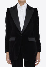 Turtlington Velvet Tuxedo Blazer