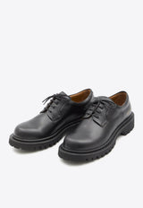 Chunky Leather Derby Shoes