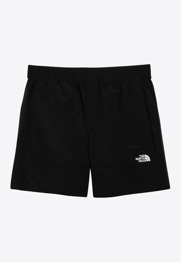 TNF Easy Wind Logo Embroidered Shorts