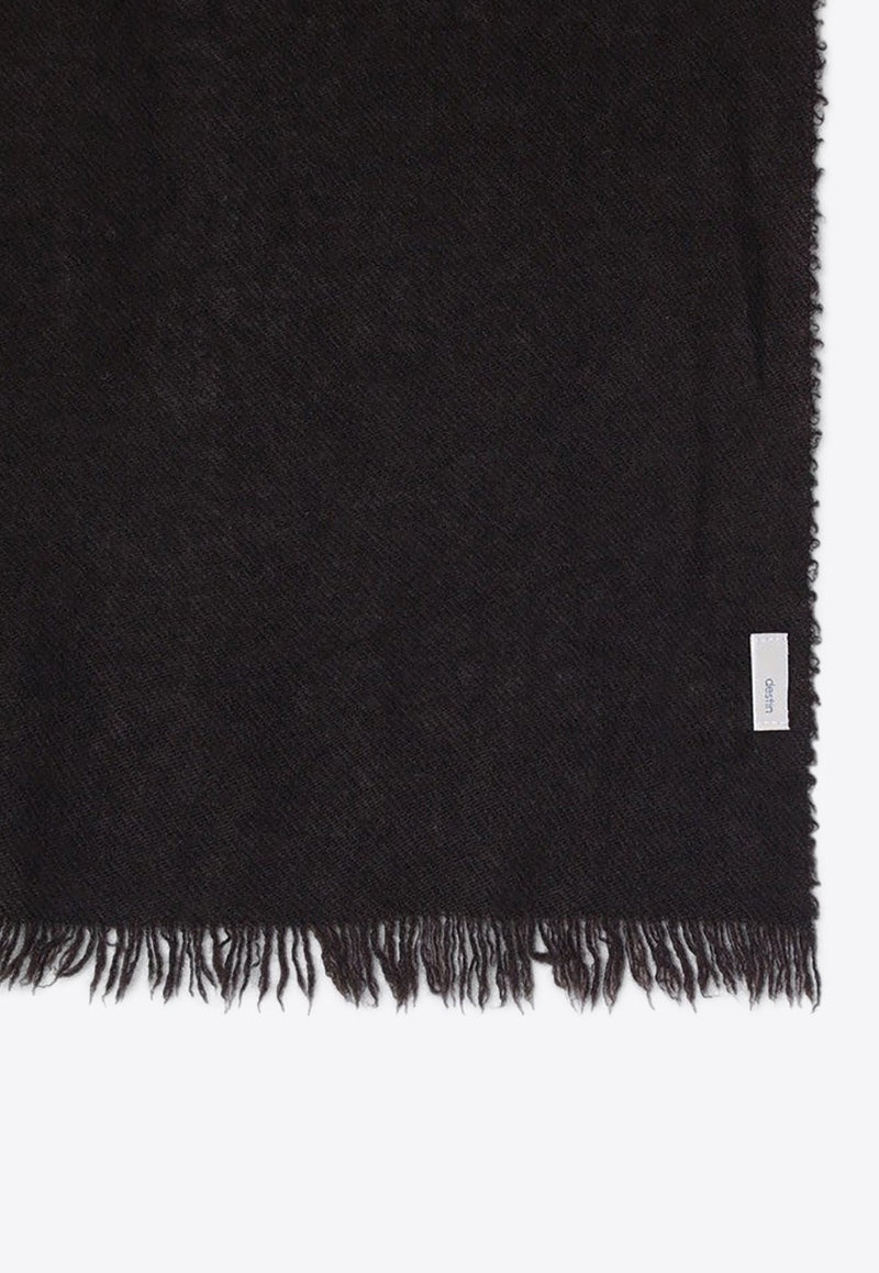 Nuvola Frayed Cashmere Scarf