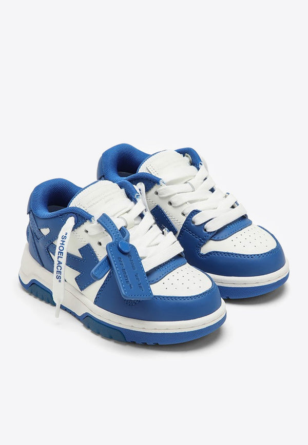 Boys Leather Low-Top Sneakers
