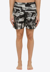 X-ray Printed Swim Shorts