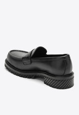 Military Leather Loafers