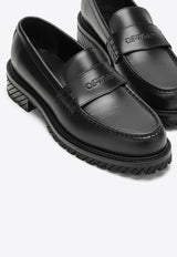 Military Leather Loafers