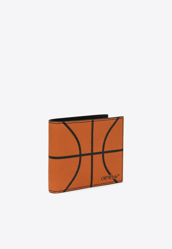 Basketball Leather Bi-Fold Wallet