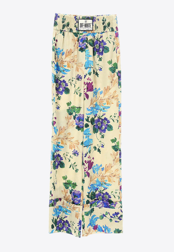 Floral Print Pajama Pants