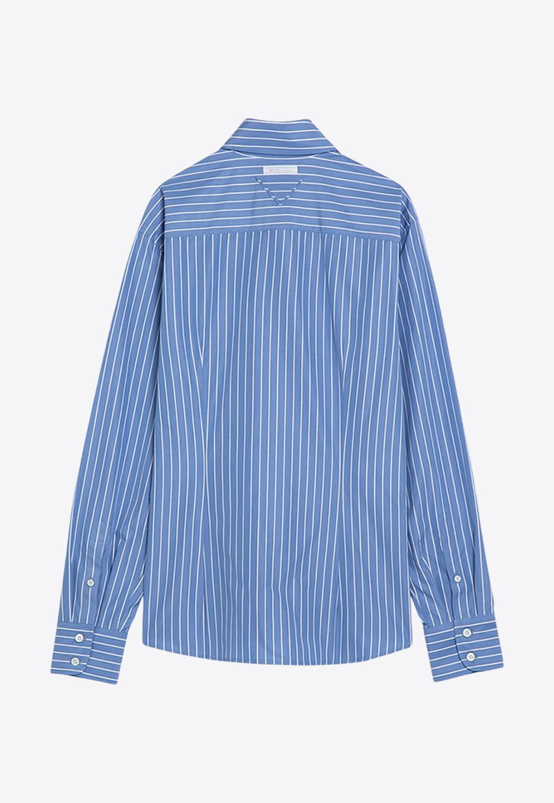 Long-Sleeved Striped Shirt