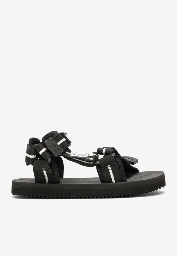 Boys Logo-Strap Sandals