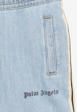 Logo-Detailed Elasticated Jeans
