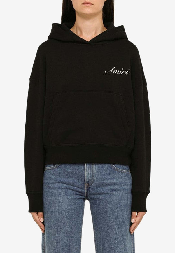 Logo-Embroidered Hooded Sweater