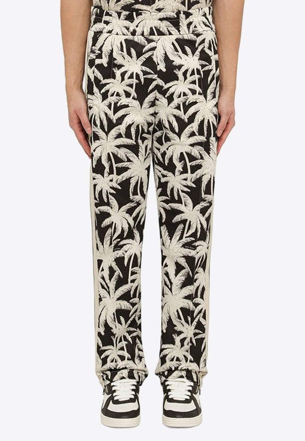 Palm Print Track Pants