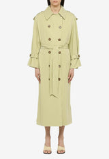 Double-Breasted Trench Coat