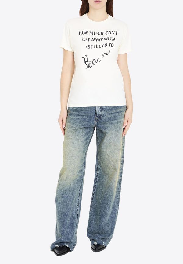 D'arcy Wide-Leg Washed Jeans