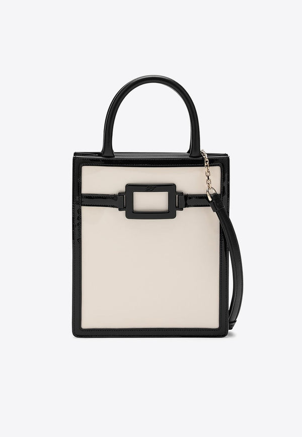 Mini Belle Vivier Voyage Tote Bag in Patent Leather