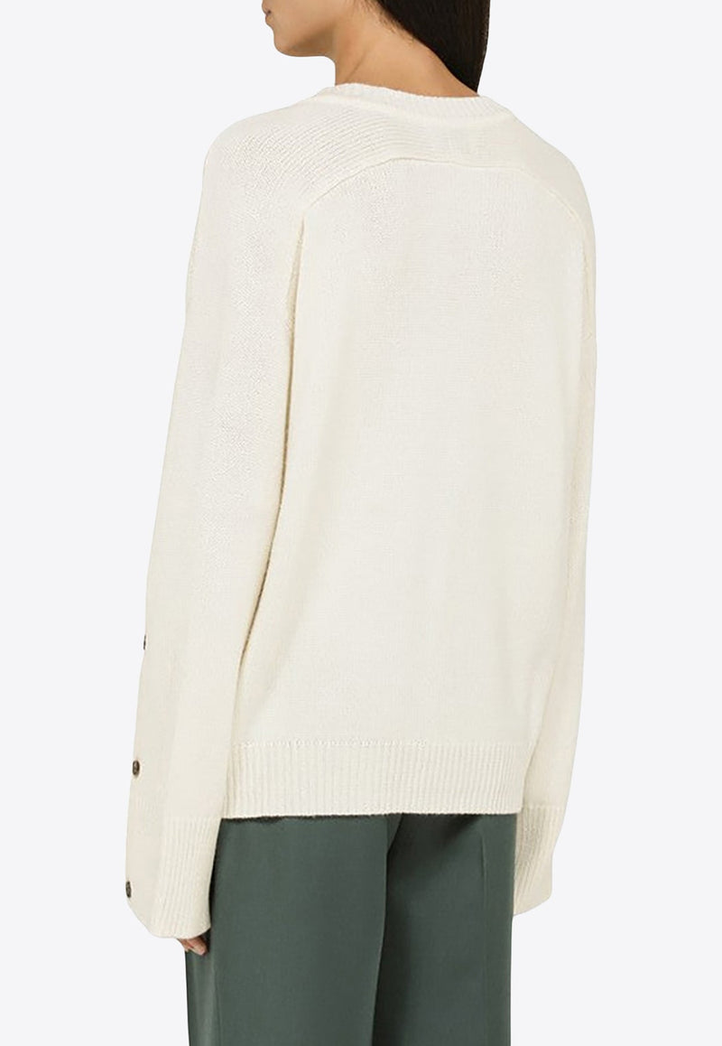 Rike V-neck Wool-Blend Sweater