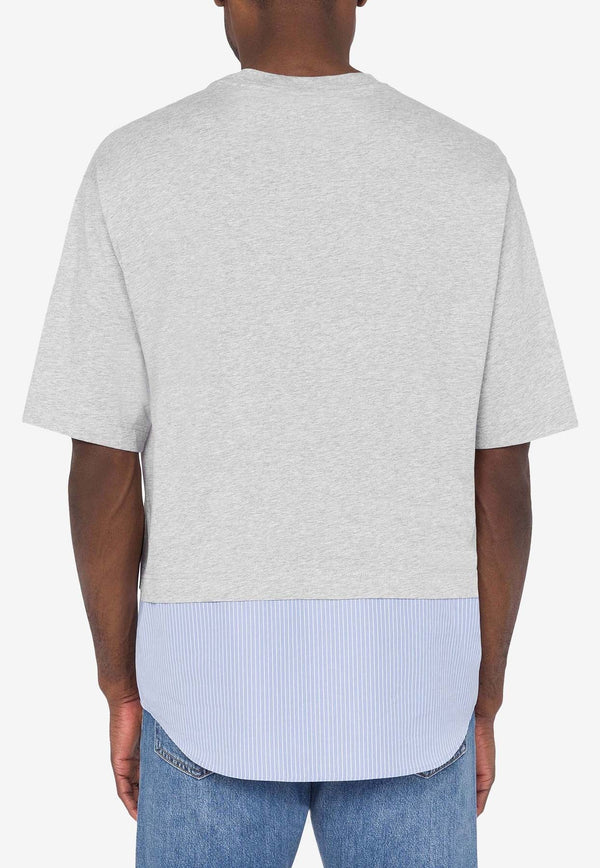 Logo Paneled Short-Sleeved T-shirt