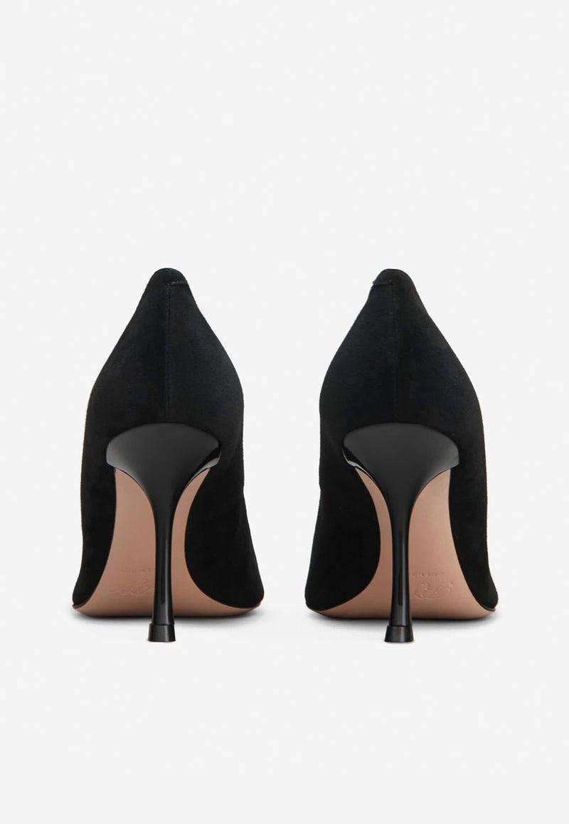 I Love Vivier 85 Suede Pumps