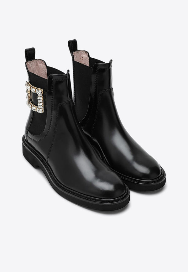 Viv Rangers Leather Ankle Boots