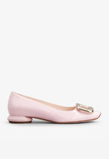 Viv' Choc Ballerinas Flats in Patent Leather