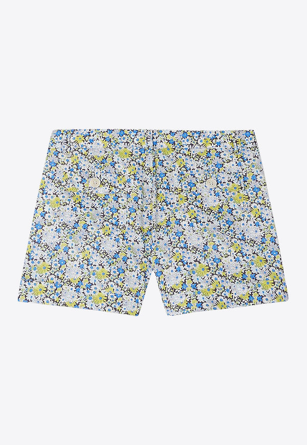 Girls Calista Floral Print Shorts