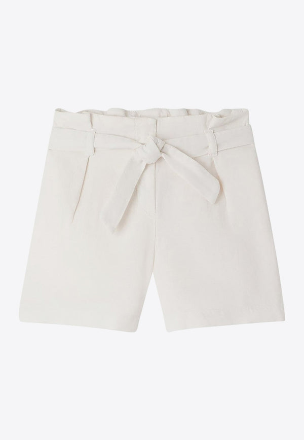 Girls Nath Paperbag Shorts
