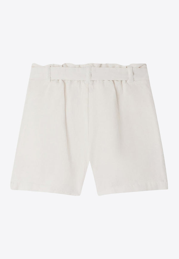 Girls Nath Paperbag Shorts