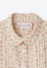 Girls Fiammetta Floral Print Shirt
