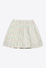 Girls Suzon Floral-Print Skirt