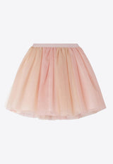 Girls Charm Flared Tulle Skirt