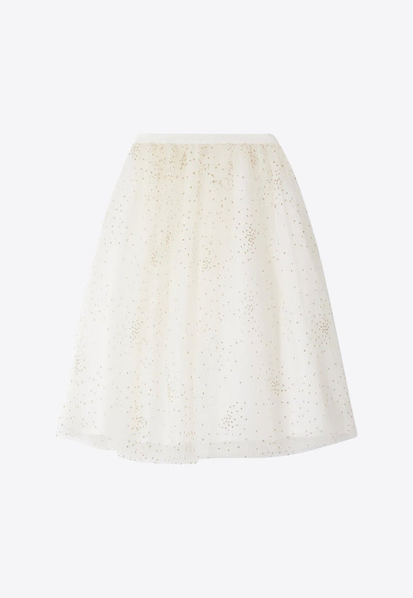 Girls Panice Flared Layered Skirt