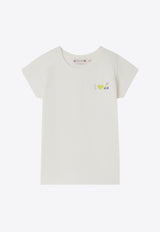 Girls Asmae Embroidered Crewneck T-shirt