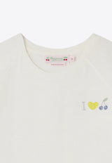 Girls Asmae Embroidered Crewneck T-shirt