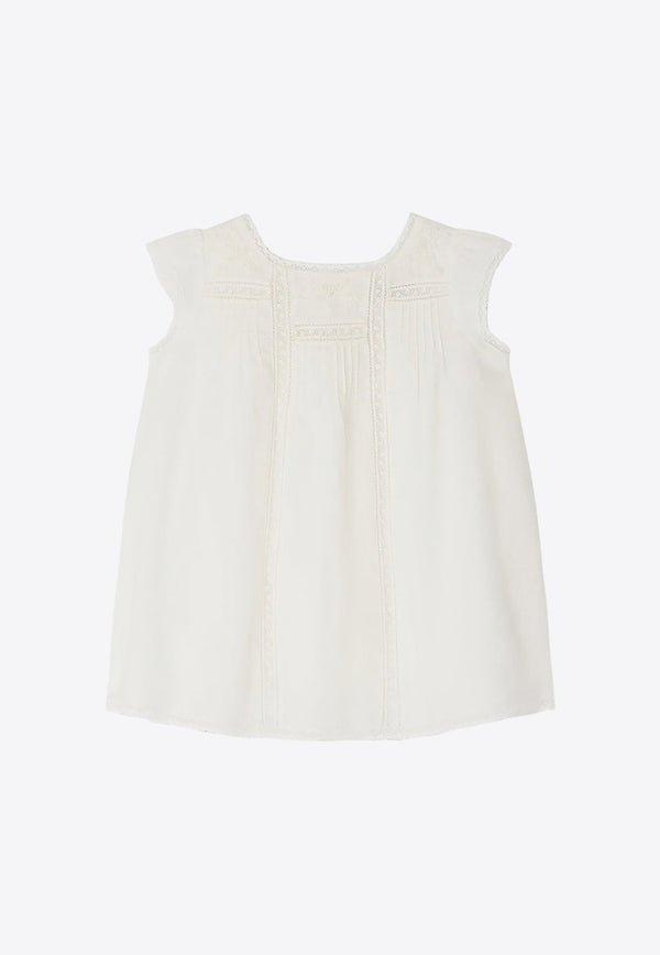 Girls Angeli Dress with Lace Detail