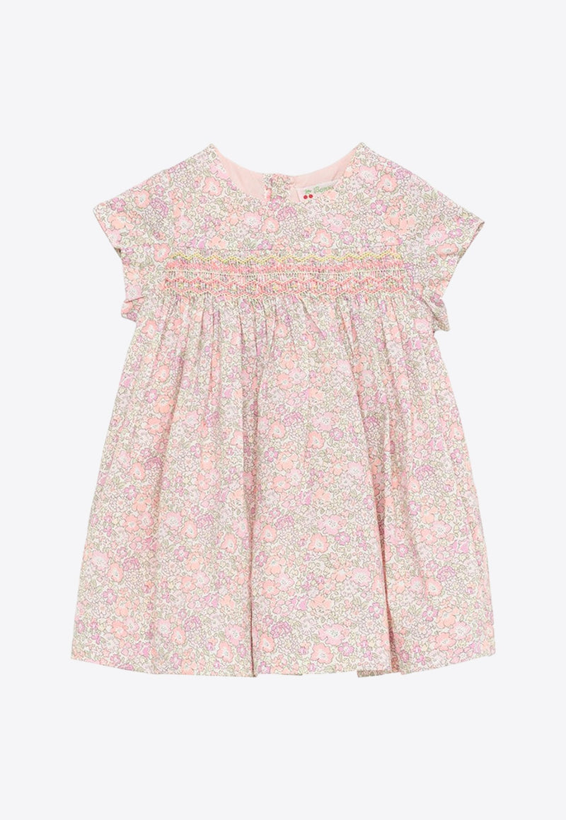 Baby Girls Floral Pleated Dress