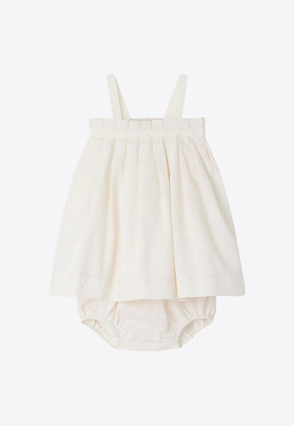 Baby Girls Flossie Dress with Matching Bloomers