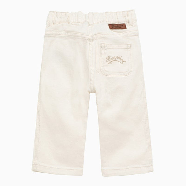 Babies Logo-Embroidered Jeans