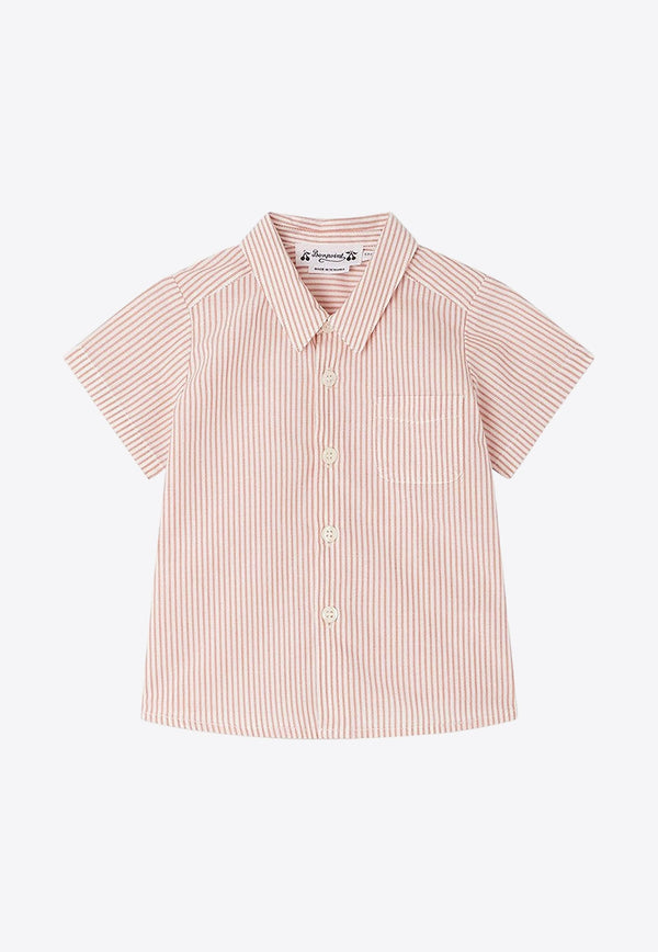 Babies Fredy Striped Button-Up Shirt
