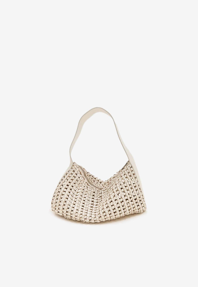 Macramé Mesh Shoulder Bag