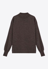 Four Stitches Wool Turtleneck Sweater