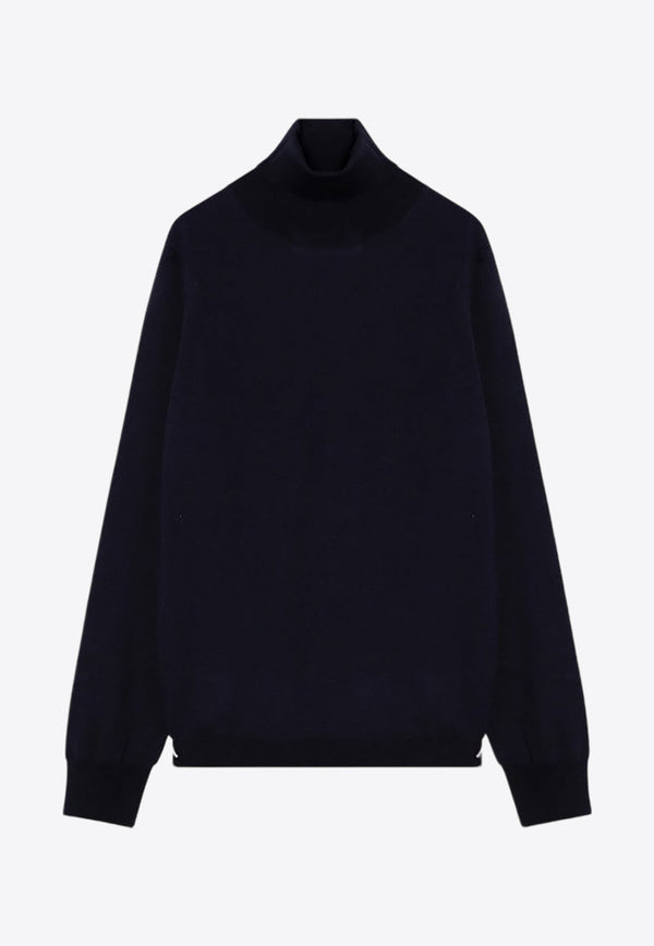 Turtleneck Wool Knit Sweater