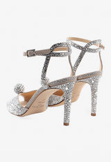 Sacora 85 Crystal-Embellished Sandals