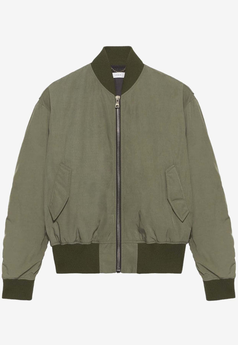 Zip-Up Bomber Jacket