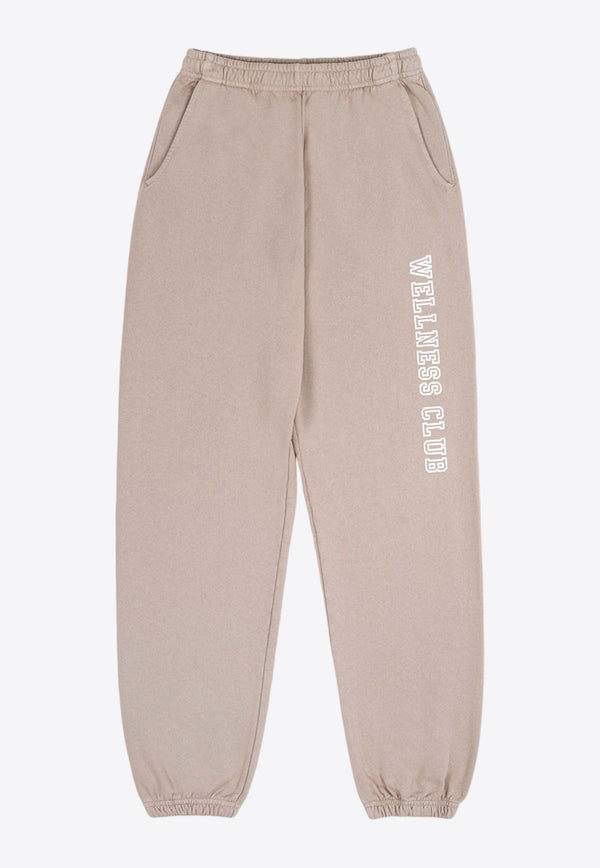 Wellness Club Flocked Track Pants