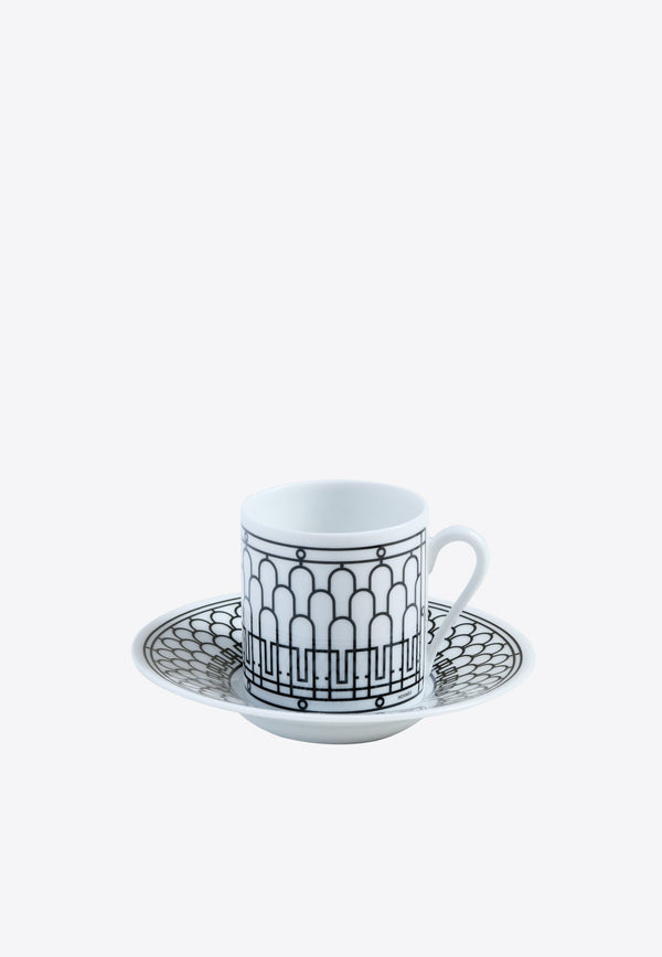 H Déco Coffee Cup and Saucer X 2
