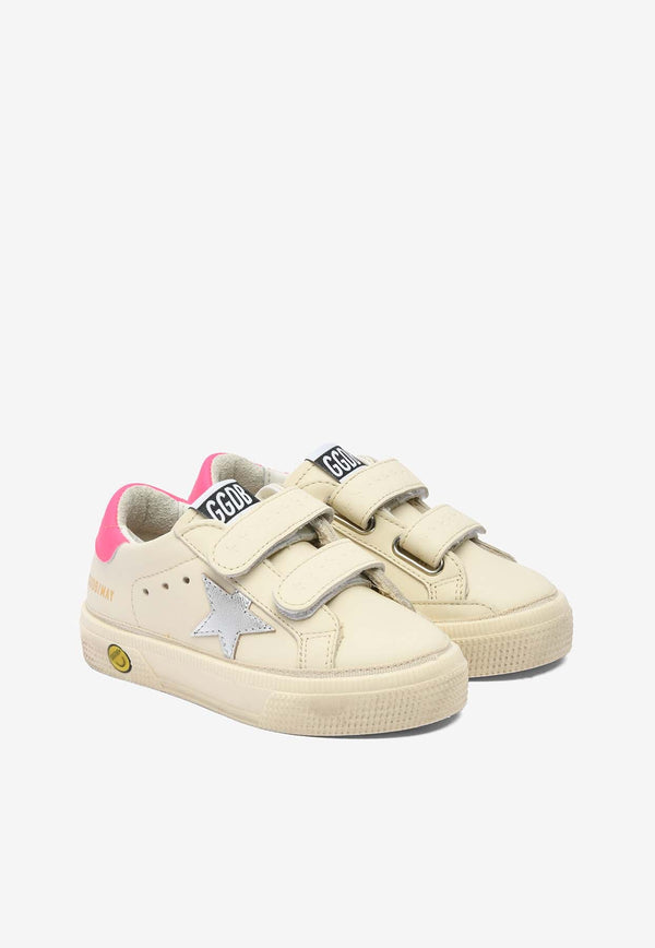 Babies May School Sneakers with Laminated Star