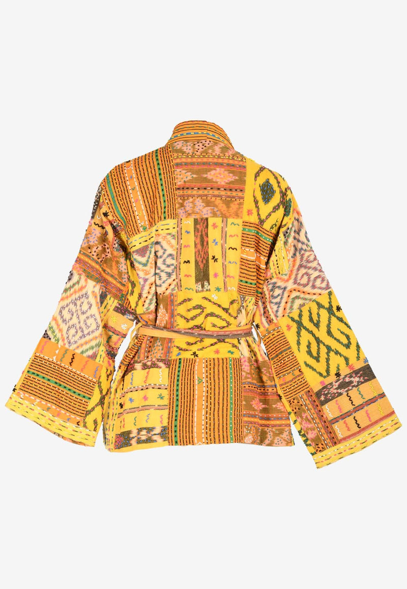 Patchwork Kimono Jacket