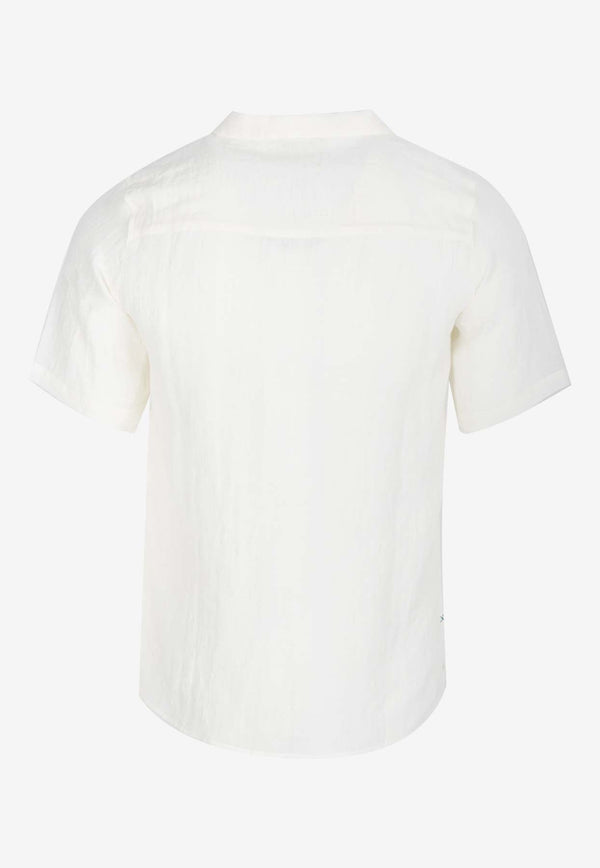 Camp Collar Short-Sleeved Shirt