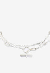 Farandole Long Necklace 160 in Silver