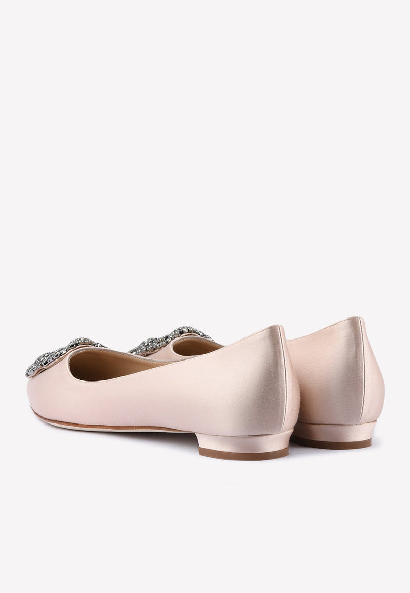 Hangisiflat Crystal-Embellished Ballet Flats