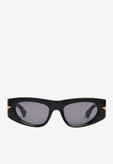 Rectangular Acetate Sunglasses